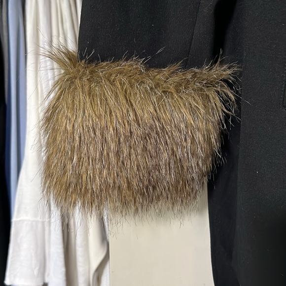 INC jacket. Size Large. Fur is removable - Picture 4 of 5